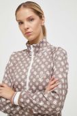 Кофта Guess жіноча колір бежевий візерунок (3609152)