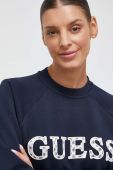 Кофта Guess жіноча колір синій з аплікацією (3605312)