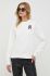 Кофта Tommy Hilfiger жіноча колір білий з аплікацією (3605332)