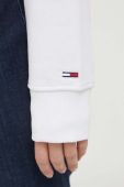 Кофта Tommy Jeans жіноча колір білий з капюшоном з принтом (3510025)
