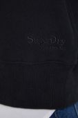 Кофта Superdry жіноча колір чорний однотонна (3577364)