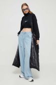 Кофта Karl Lagerfeld Jeans жіноча колір чорний з принтом (3540861)