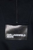 Кофта Karl Lagerfeld Jeans жіноча колір чорний з принтом (3540861)