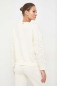 Кофта Twinset жіноча колір бежевий з аплікацією