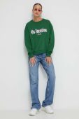 Кофта On Vacation жіноча колір зелений з аплікацією