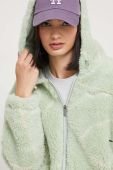 Куртка з домішкою вовни On Vacation колір зелений перехідна