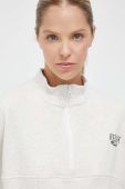 Бавовняна кофта Reebok Classic жіноча колір сірий меланж (3458146)