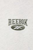 Бавовняна кофта Reebok Classic жіноча колір сірий меланж (3458146)