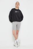 Кофта Reebok Modern Safari жіноча колір чорний з принтом