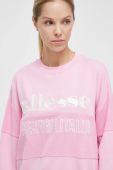 Кофта Ellesse жіноча колір рожевий з аплікацією