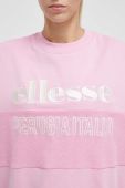 Кофта Ellesse жіноча колір рожевий з аплікацією