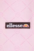 Кофта Ellesse жіноча колір рожевий з капюшоном візерунок