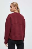 Кофта Casall жіноча колір бордовий з аплікацією