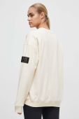 Бавовняна кофта P.E Nation Heads Up Sweat жіноча колір бежевий з принтом