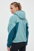 Спортивна кофта Marmot Super Aros колір бірюзовий візерунок