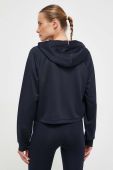 Кофта Tommy Hilfiger жіноча колір синій з капюшоном однотонна (3488935)