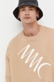 Бавовняна кофта MMC STUDIO колір бежевий з аплікацією (3624817)