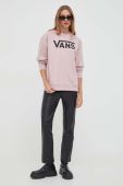 Кофта Vans жіноча колір рожевий з принтом