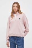 Кофта Vans жіноча колір рожевий з аплікацією (3680921)