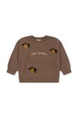 Дитяча кофта Konges Sl?jd колір коричневий з принтом (3527282)