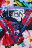 Дитяча бавовняна кофта Guess візерунок колір барвистий (3362421)