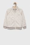 Дитяча кофта Guess колір бежевий візерунок (3327499)
