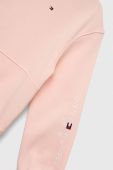 Дитяча кофта Tommy Hilfiger колір рожевий з аплікацією (3316098)