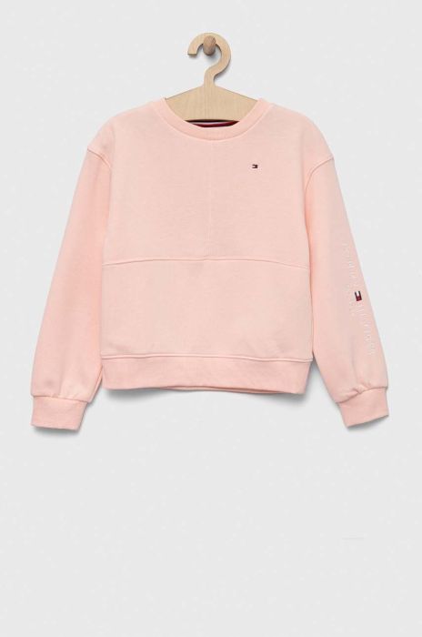 Дитяча кофта Tommy Hilfiger колір рожевий з аплікацією (3316115)