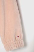 Дитяча кофта Tommy Hilfiger колір рожевий з капюшоном однотонна (3379028)