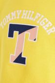 Дитяча кофта Tommy Hilfiger колір жовтий з капюшоном з аплікацією (3319570)
