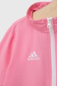 Дитяча куртка adidas Performance ENT22 PREJKTY колір рожевий
