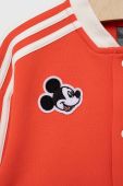Дитяча кофта adidas x Disney колір помаранчевий з аплікацією