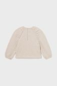 Кофта для немовлят Mayoral колір бежевий з аплікацією