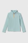 Дитяча кофта Columbia колір бірюзовий однотонна (3510042)