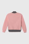 Дитяча бавовняна кофта United Colors of Benetton колір рожевий з принтом (3390291)