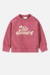Дитяча кофта Coccodrillo колір рожевий з принтом