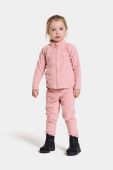 Дитяча кофта Didriksons MONTE KIDS FULLZIP колір рожевий однотонна (3604201)