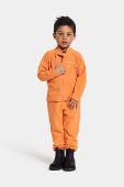 Дитяча кофта Didriksons MONTE KIDS FULLZIP колір помаранчевий однотонна