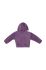 Дитяча кофта Pinko Up колір фіолетовий з капюшоном з аплікацією