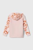 Дитяча кофта Puma ESS MIX MTCH Hoodie TR колір рожевий з капюшоном візерунок