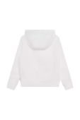 Дитяча кофта BOSS колір білий з капюшоном з принтом (3437051)