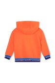 Дитяча кофта Marc Jacobs колір помаранчевий з капюшоном з принтом (3514908)