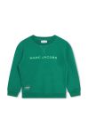 Дитяча кофта Marc Jacobs колір зелений з принтом (3418619)