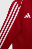 Дитяча кофта adidas Performance TIRO23L TR JKTY колір червоний з аплікацією