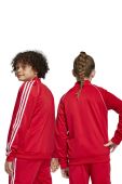 Дитяча кофта adidas Originals колір червоний з аплікацією