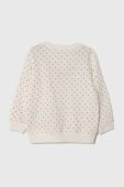 Бавовняна кофта для немовлят United Colors of Benetton колір білий візерунок (3400567)