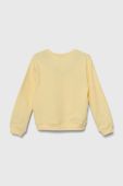 Дитяча бавовняна кофта United Colors of Benetton колір жовтий з принтом (3388286)