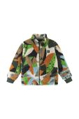 Дитяча кофта Reima Turkkinen колір зелений візерунок