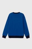 Дитяча кофта United Colors of Benetton колір синій з принтом (3514927)
