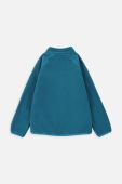 Дитяча кофта Lemon Explore колір синій однотонна